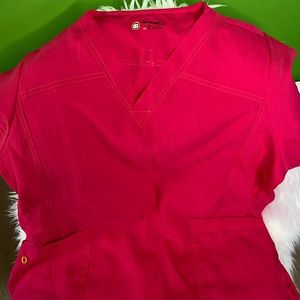 WonderWink XL scrub top